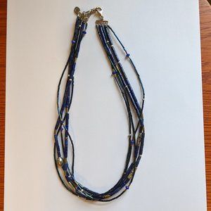 Silpada multi-strand beaded necklace